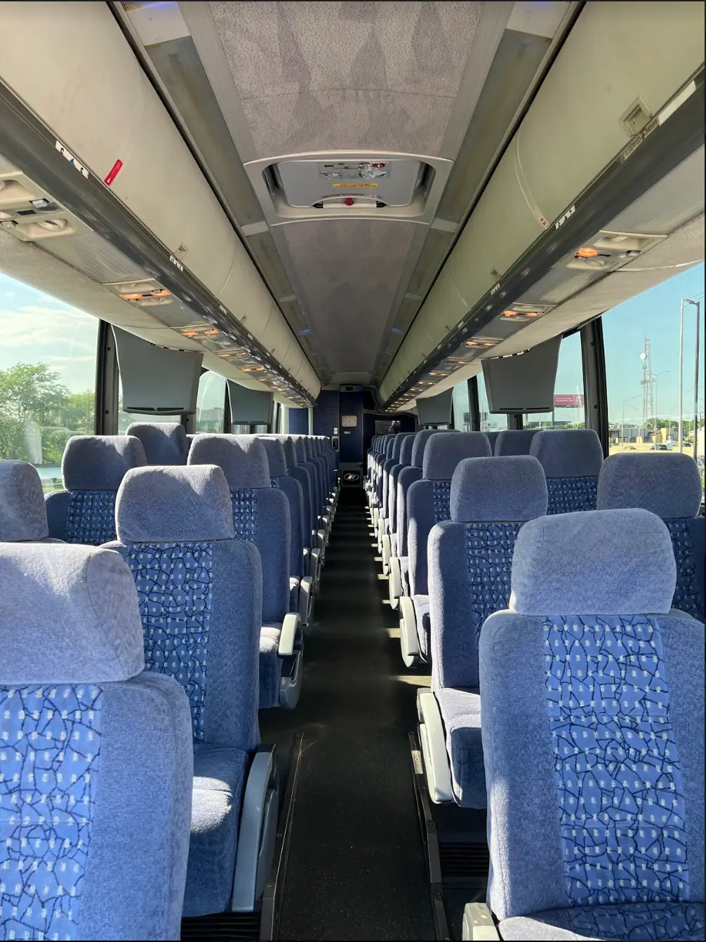 Coach Bus interior