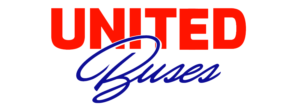 United Bus logo with no catch phrase white outline